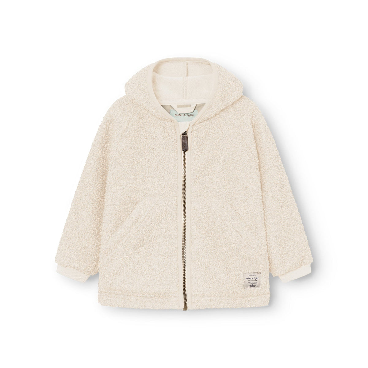 MINI A TURE MATLIFF teddyfleece jacket GRS - Angora Cream