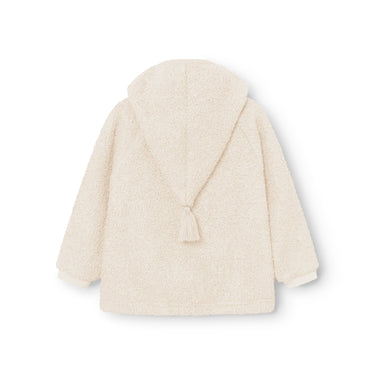 Translation missing: en.MINI A TURE MATLIFF teddyfleece jacket GRS - Angora Cream back
