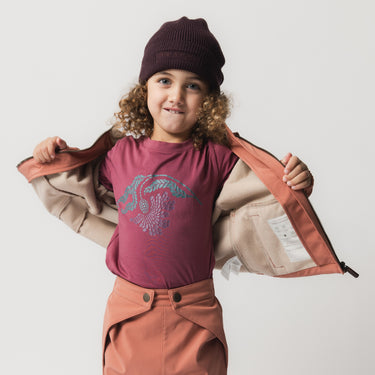 Translation missing: en.MINI A TURE MATBRIDDI softshell jacket lifestyle