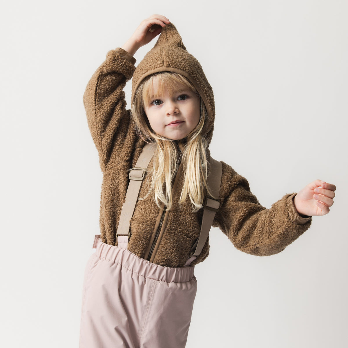 MINI A TURE MATLIFF teddy fleece jacket lifestyle