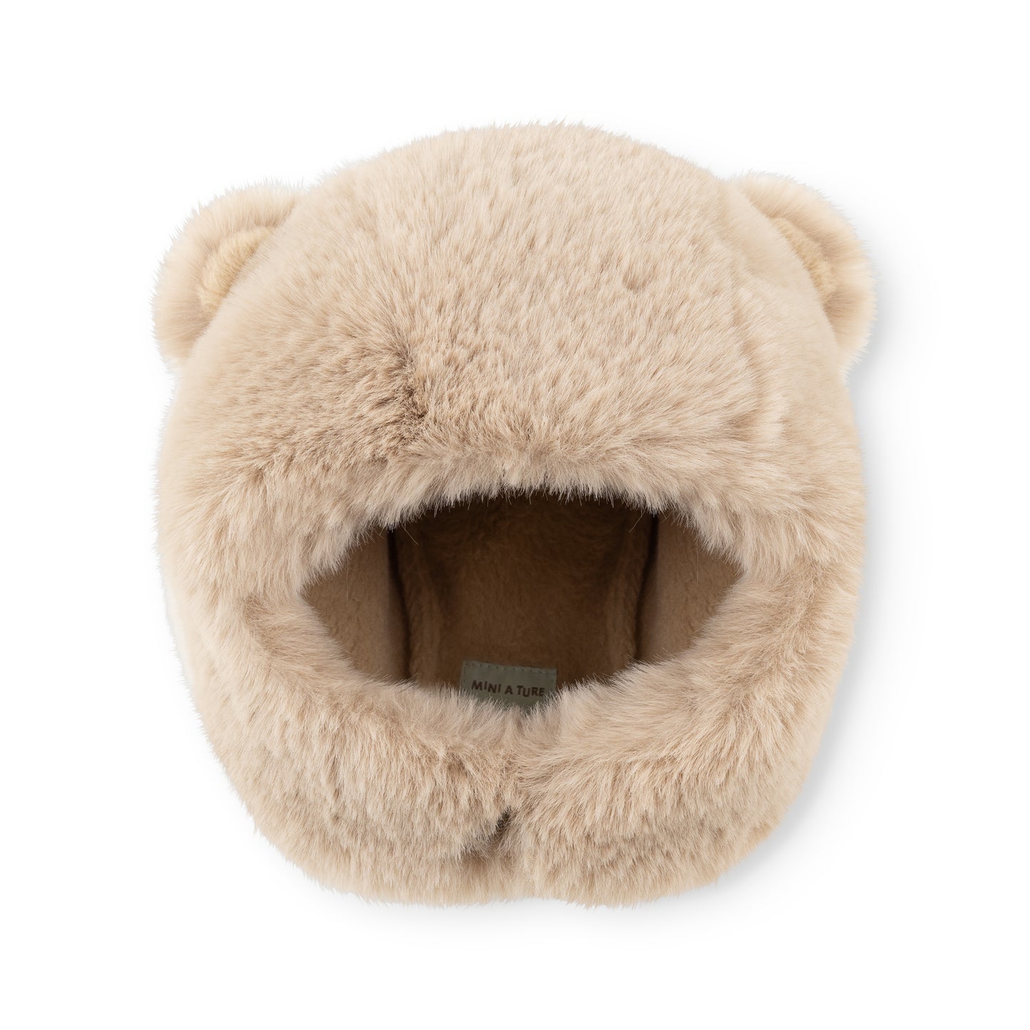 MATLIEN bear fleece lined winter hood