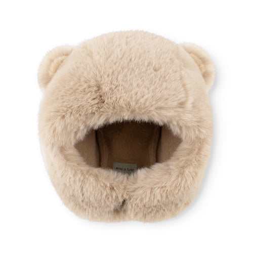 MATLIEN bear fleece lined winter hood