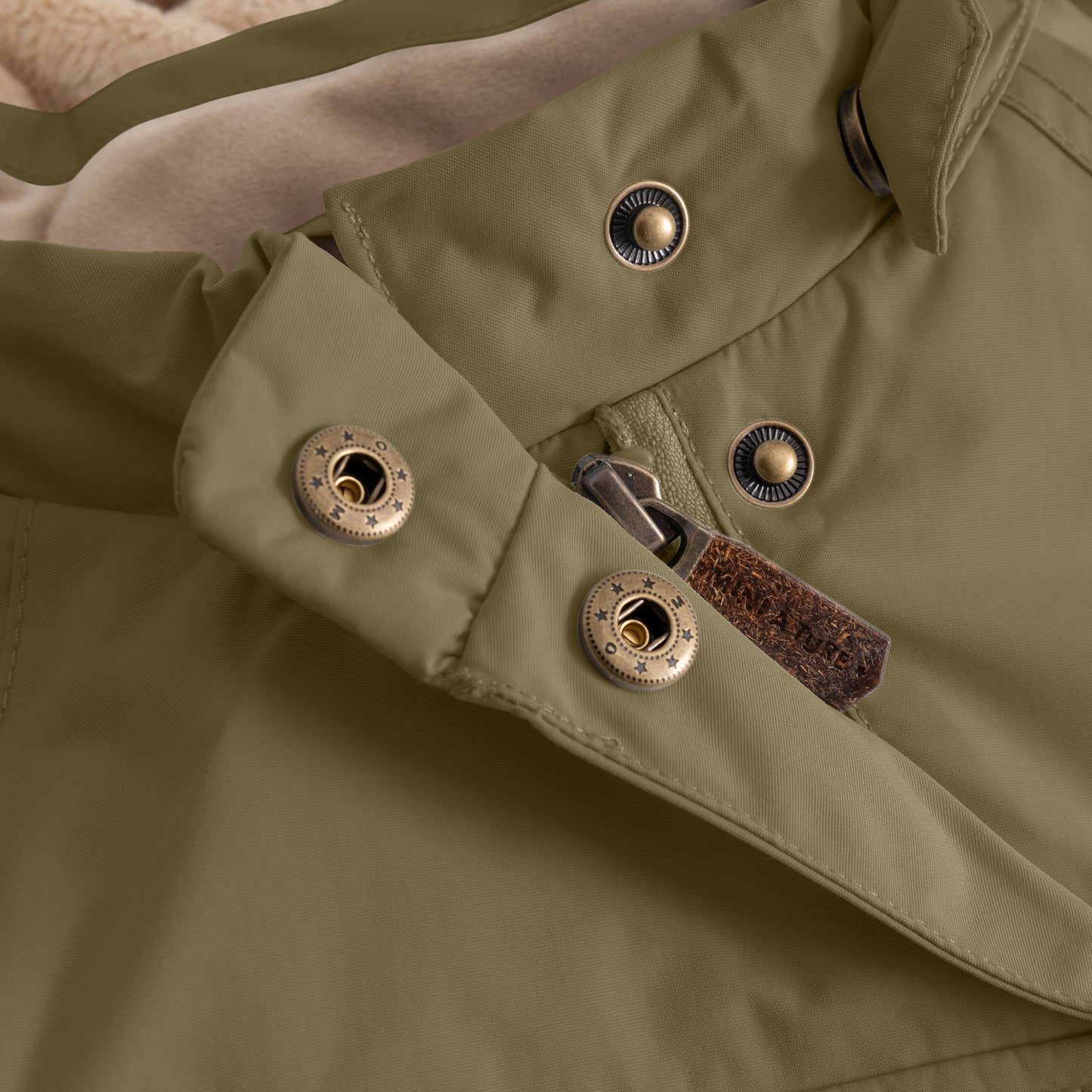 MATWANG fleece lined winter jacket. GRS