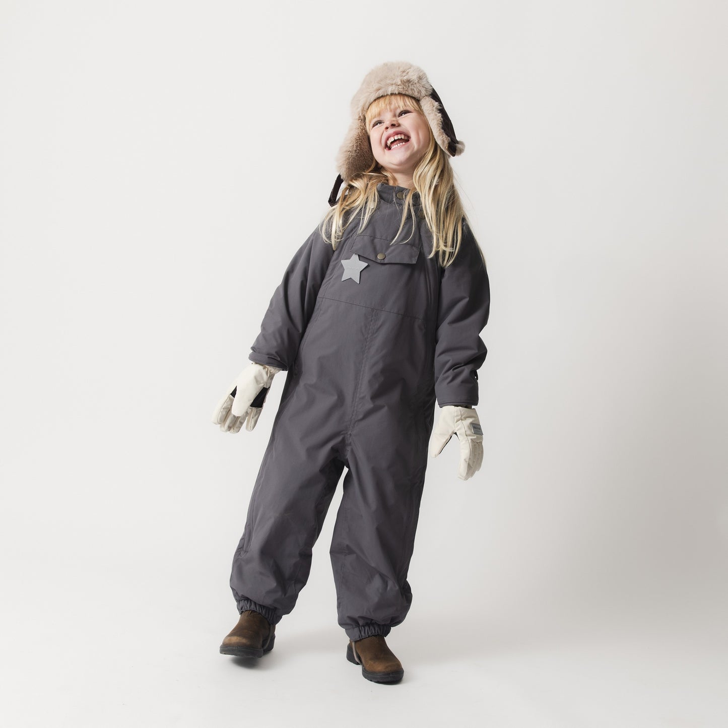 MATWISTI fleece lined snowsuit. GRS