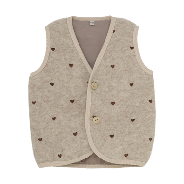 Translation missing: en.Vest Wool Emb. w. Lining