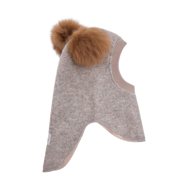 Translation missing: en.Balaclava Wool Alpaca Pompoms