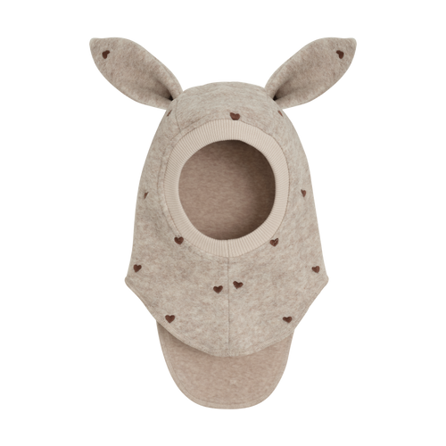 Balaclava Ears Emb. Wool