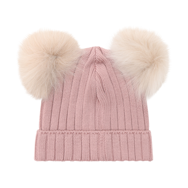 Translation missing: en.Hat Knit Alpaca Pompoms