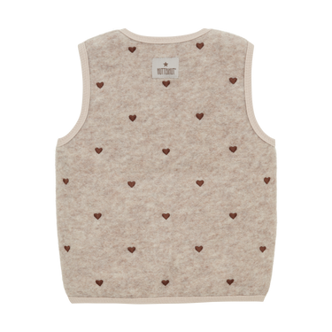 Translation missing: en.Vest Wool Emb. w. Lining