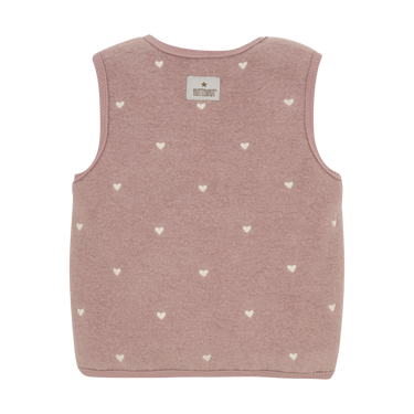 Translation missing: en.Huttelihut Embroidered Wool Vest in Deauville Mauve